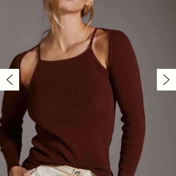 Anthropologie ribbed sweater - Picture 2 of 9
